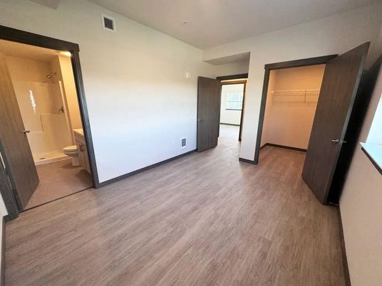 Bathroom, Empty room, Interior, Wood Texture Flooring