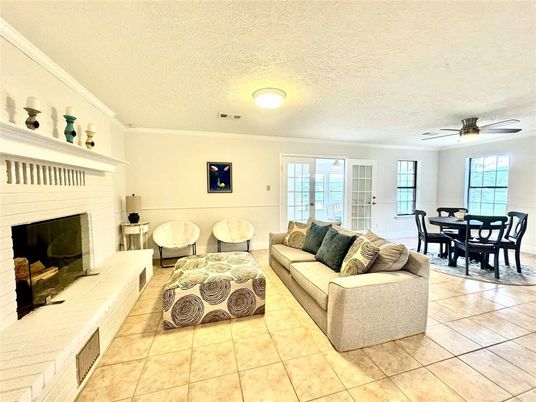 Dining room, Fireplace, Interior, Living room