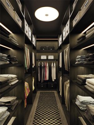 Interior, Walk-in Closets