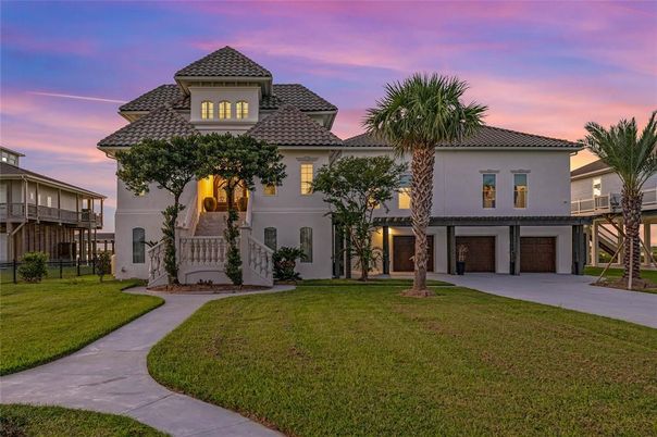 Attached, Backyard, Exterior, Facade, Mediterranean