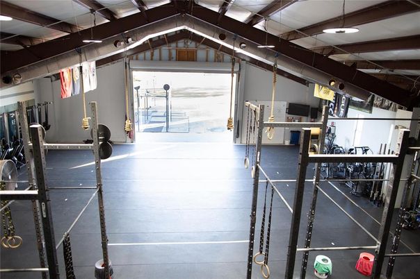 Fitness Equipment, Interior, Wooden Beams