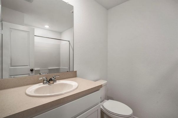 Bathroom, Interior, Recessed Lighting