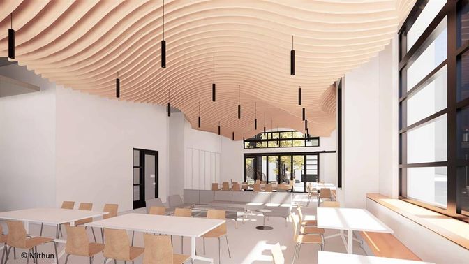 Dining room, Interior, Pendant Lights
