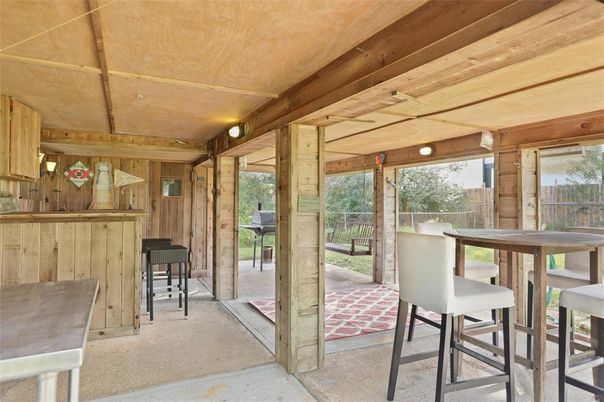 Interior, Wooden Beams, Wooden Walls