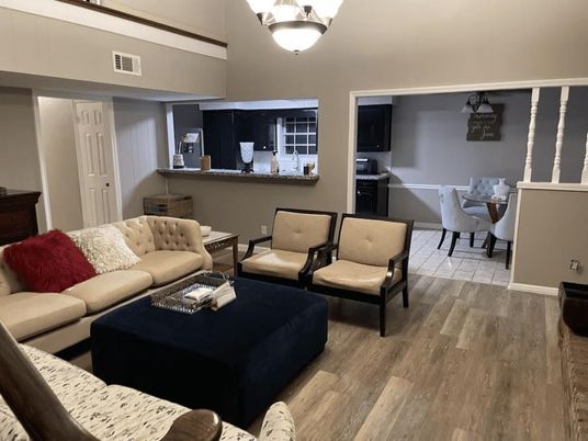 Dining room, Interior, Living room, Wood Texture Flooring