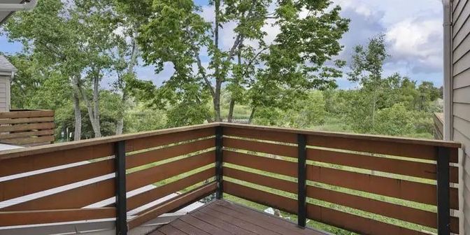 Exterior, Wood Texture Flooring