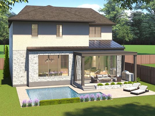 Exterior, Facade, Modern