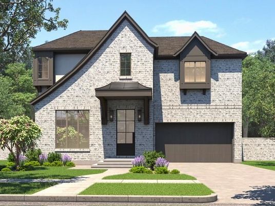 Attached, Exterior, Facade, Brick Facade, Brick Traditional