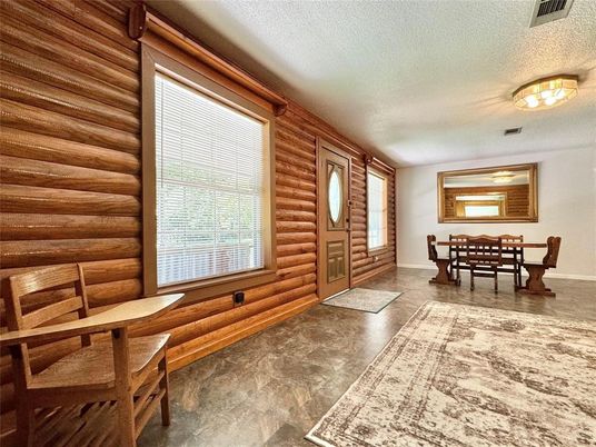 Dining room, Interior, Wooden Walls