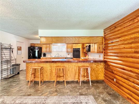 Interior, Kitchen, Wooden Walls