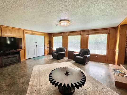 Fireplace, Interior, Living room, Wood Texture Flooring