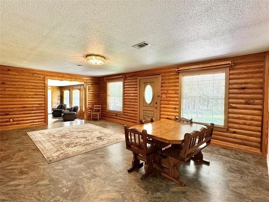 Dining room, Interior, Wooden Walls