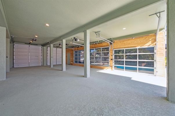 Garage, Interior, Recessed Lighting