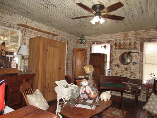 Interior, Stone Walls, Wood Texture Flooring