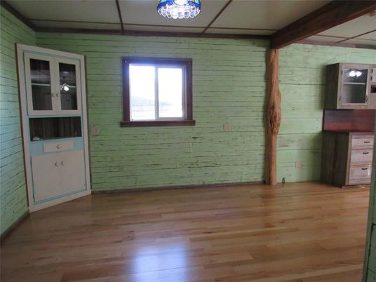 Empty room, Interior, Wooden Beams, Wood Texture Flooring