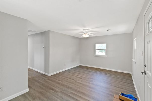 Empty room, Interior, Wood Texture Flooring