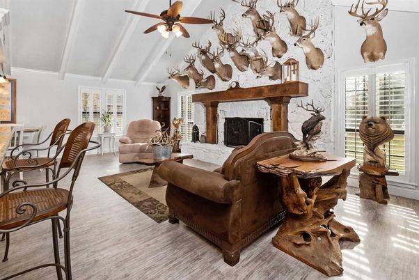 Fireplace, Interior, Living room, Wood Texture Flooring