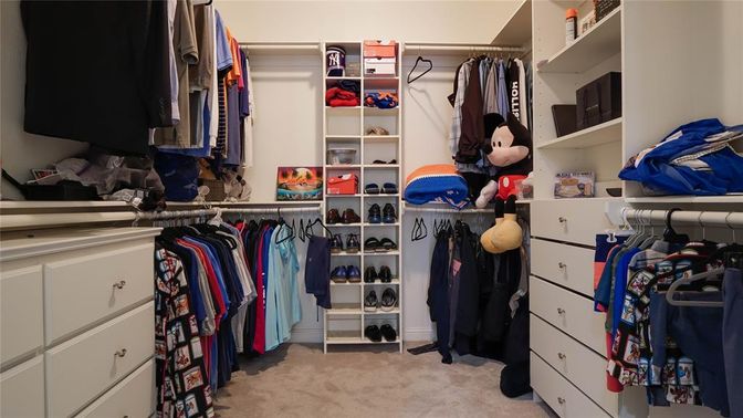 Interior, Walk-in Closets