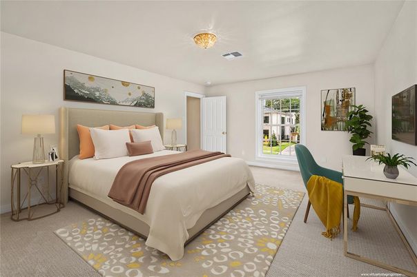 Bedroom, Home Office, Interior