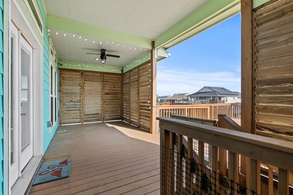 Exterior, Recessed Lighting, Wood Texture Flooring