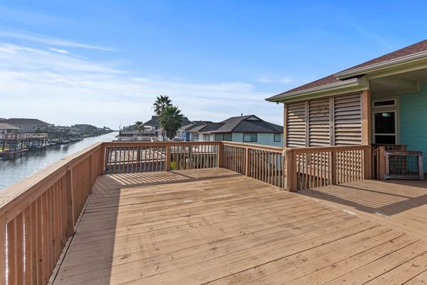 Exterior, Water, Wood Texture Flooring