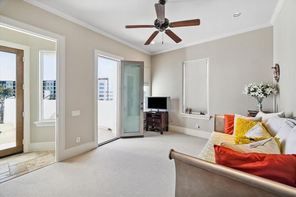 Home Office, Interior, Recessed Lighting