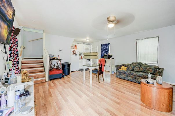 Interior, Kitchen, Living room, Wood Texture Flooring