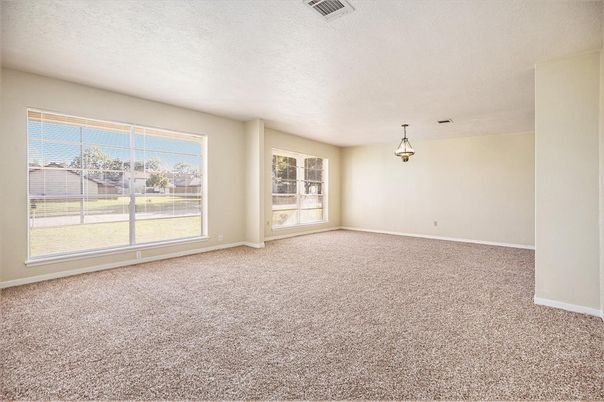 Empty room, Interior, Pendant Lights
