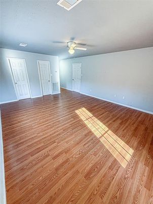 Empty room, Interior, Wood Texture Flooring