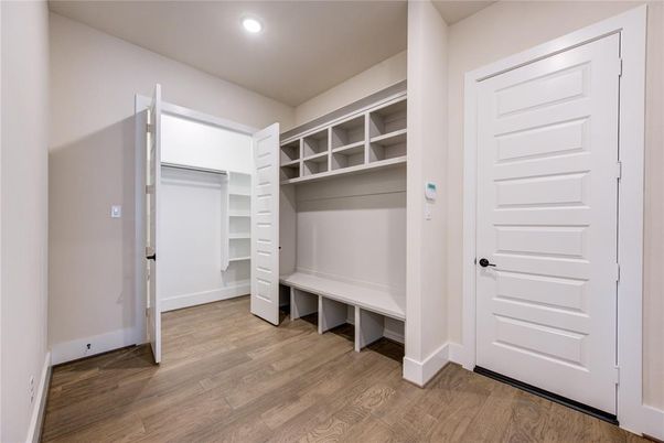 Interior, Recessed Lighting, Walk-in Closets, Wood Texture Flooring