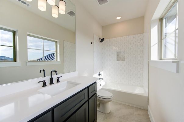 Bathroom, Interior, Recessed Lighting