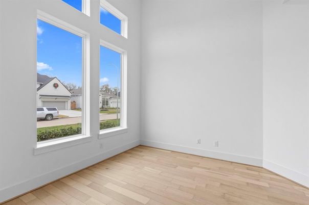 Empty room, Interior, Wood Texture Flooring