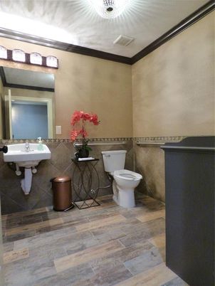 Bathroom, Interior, Wood Texture Flooring