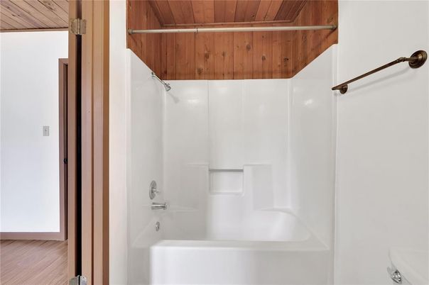 Bathroom, Interior, Wooden Ceilings, Wood Texture Flooring