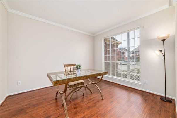 Home Office, Interior, Wood Texture Flooring