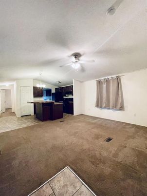 Chandelier, Empty room, Interior, Kitchen