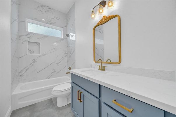 Bathroom, Interior, Marble Walls