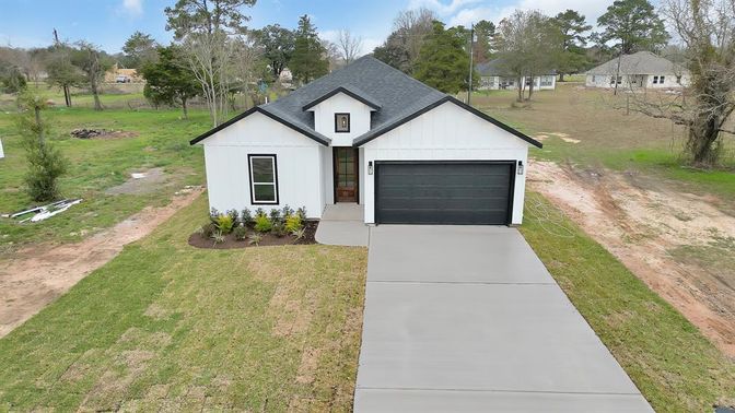 Attached, Backyard, Detached Garage, Exterior, Facade, Farmhouse