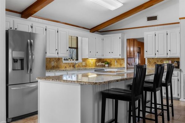 Interior, Kitchen, Wooden Beams
