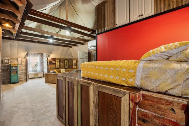 Interior, Kitchen, Wooden Beams