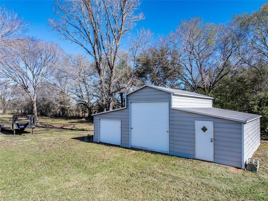 Backyard, Detached Garage, Exterior