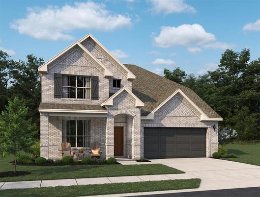 Attached, Exterior, Facade, Brick Facade, Brick Traditional