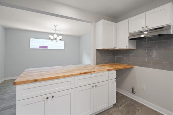 Chandelier, Interior, Kitchen