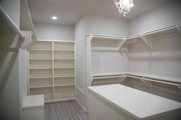 Interior, Recessed Lighting, Walk-in Closets, Wood Texture Flooring