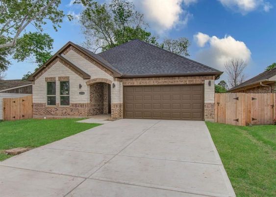 Attached, Backyard, Exterior, Facade, Brick Facade, Brick Traditional