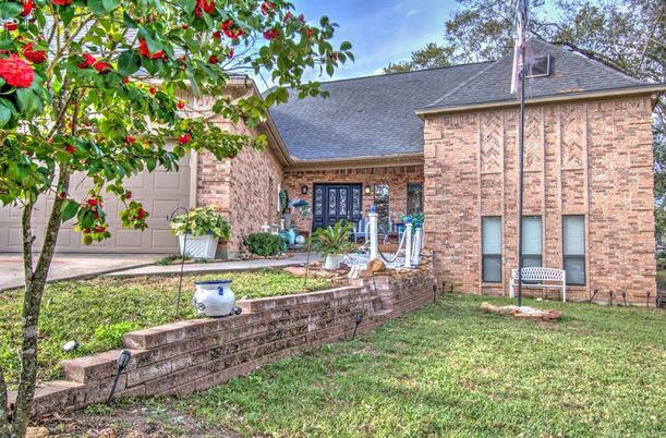 Exterior, Facade, Brick Facade, French Provincial