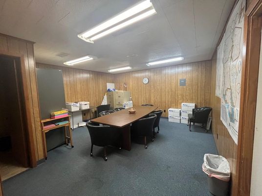 Home Office, Interior, Wooden Walls