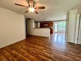 Empty room, Interior, Kitchen, Wood Texture Flooring