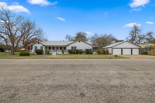 Attached, Backyard, Detached Garage, Exterior, Facade, Ranch