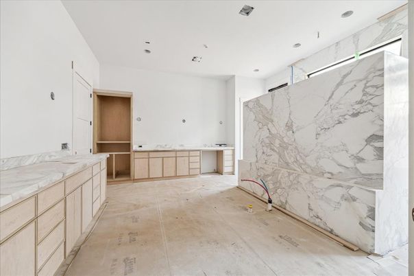 Interior, Marble Walls, Recessed Lighting